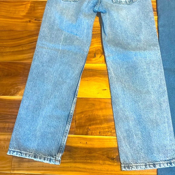 Forever 21 Kids Denim Jeans Trio - Blue, Light Blue, White (1 NEW) - Picture 4 of 17